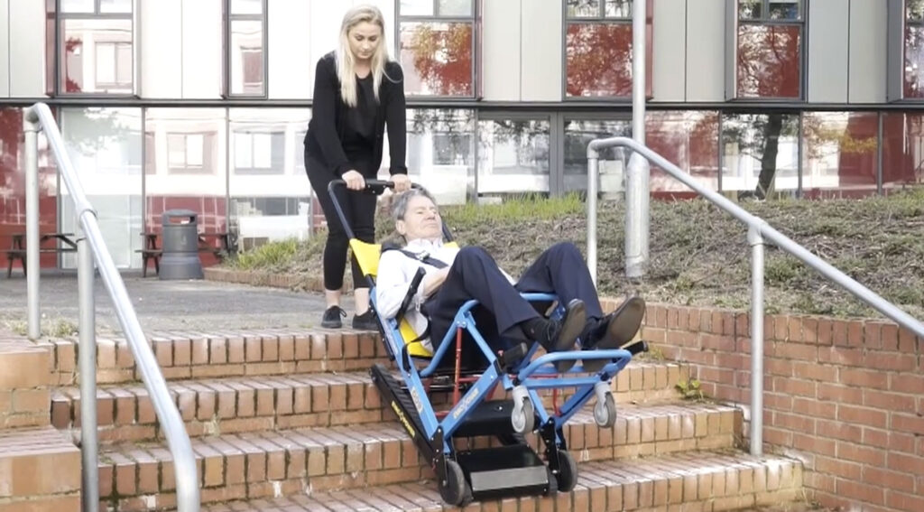 Video Demo Evacuation Chairs by Evac+Chair